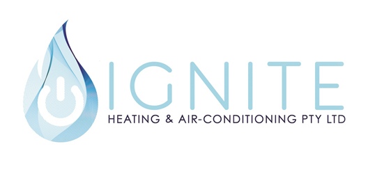 ignite heating and cooling logo