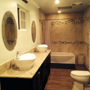 Bathroom plumbing maintenance